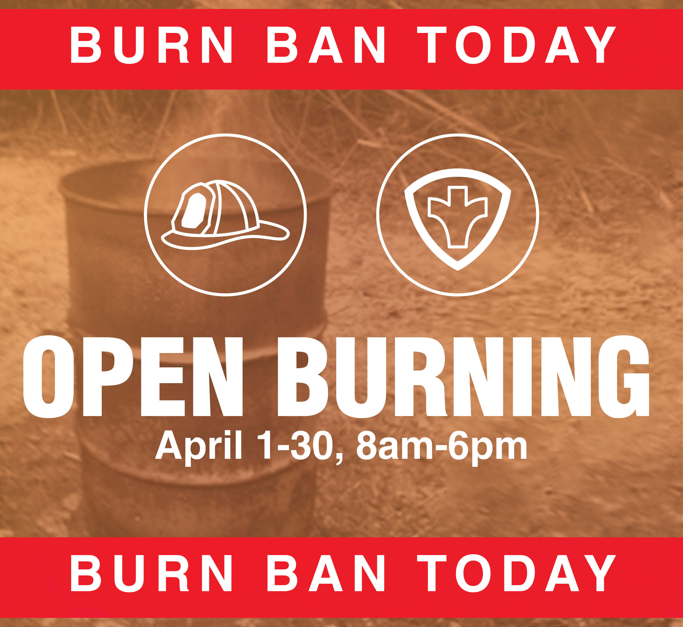 Spring Open Burn Ban