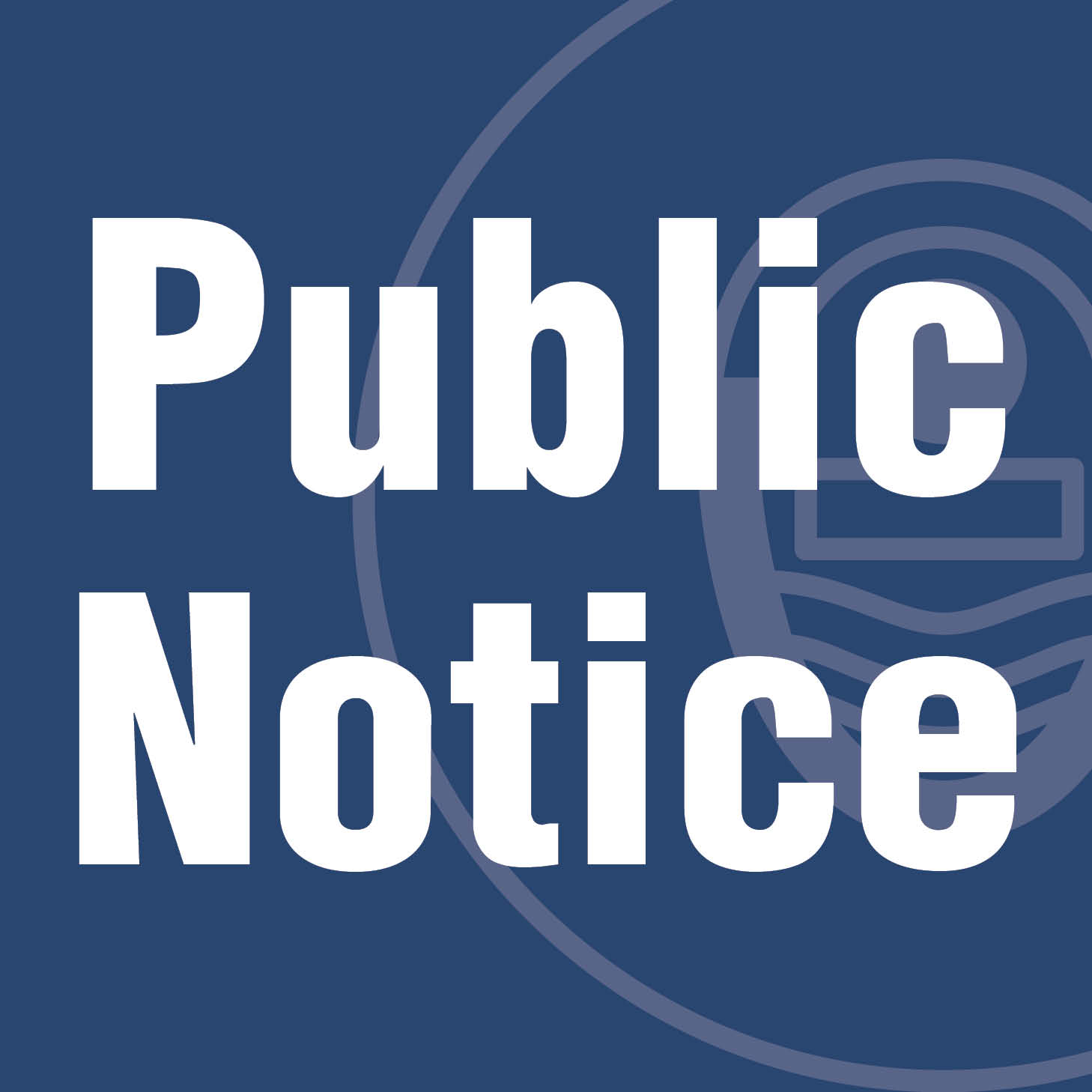 Police Public Notice