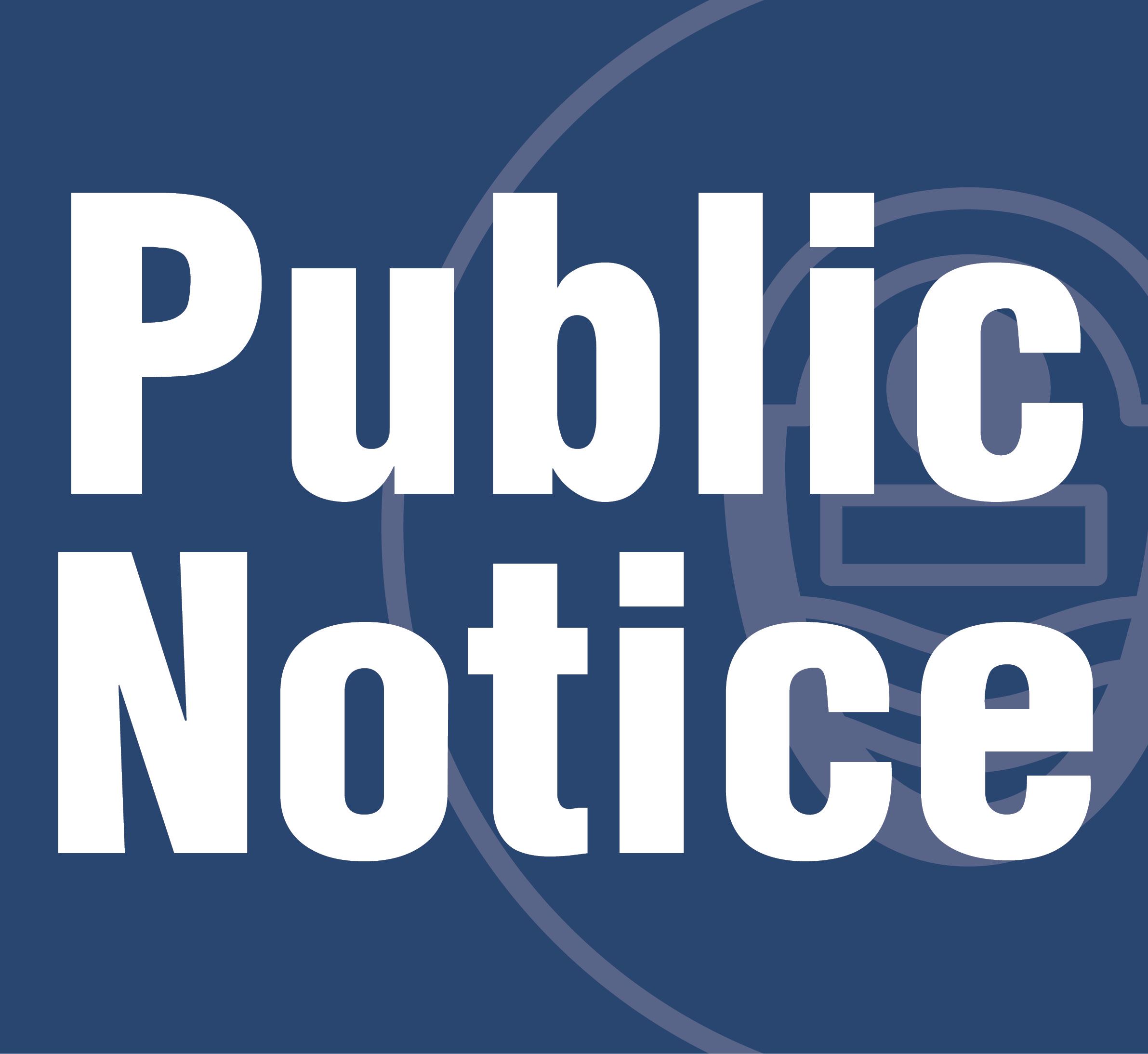 Public Notice_home