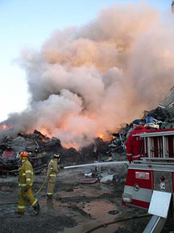 Active fire supression