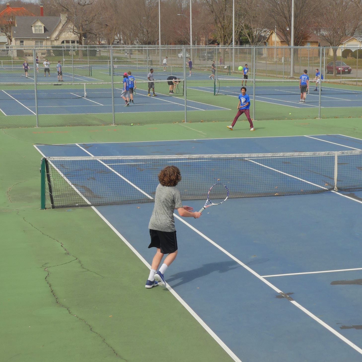 Noyes Tennis Court Renovation